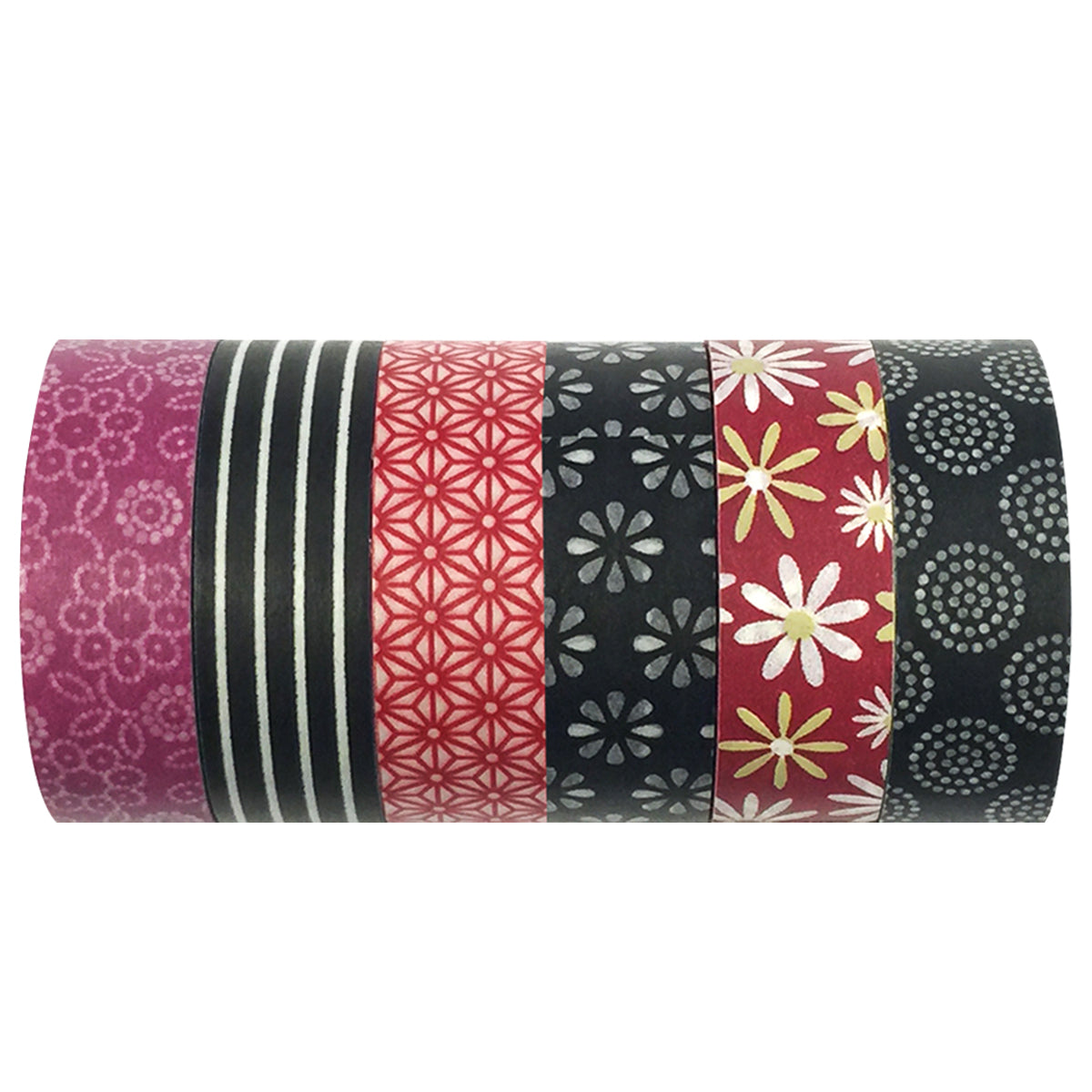 Wrapables Washi Masking Tape Collection, Premium Value Pack