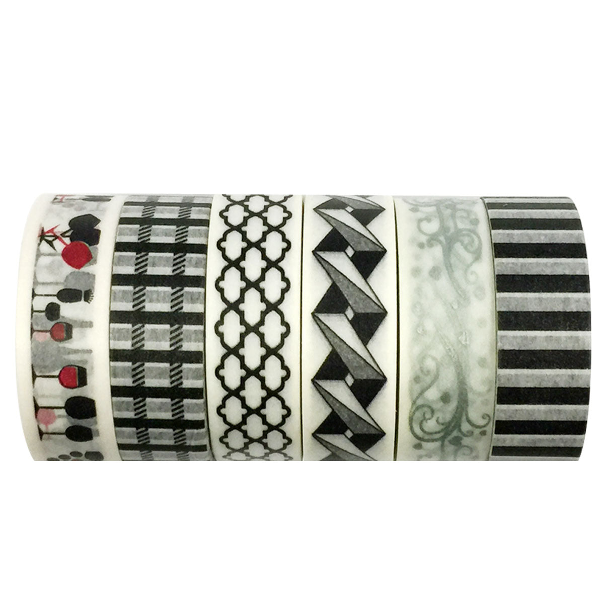 Wrapables Washi Masking Tape Collection, Premium Value Pack