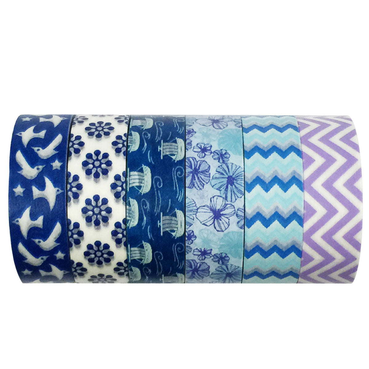 Wrapables Washi Masking Tape Collection, Premium Value Pack