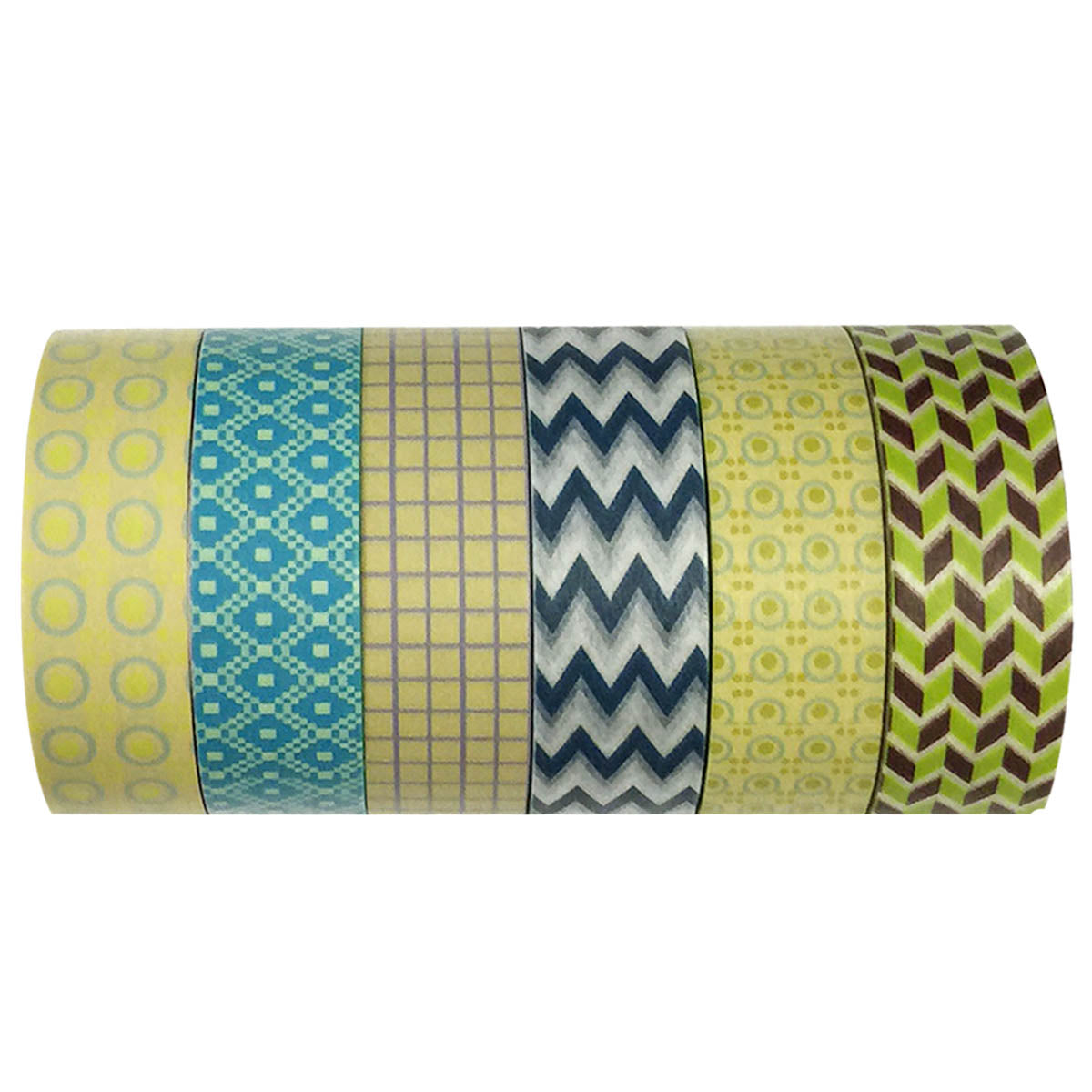Wrapables Washi Masking Tape Collection, Premium Value Pack