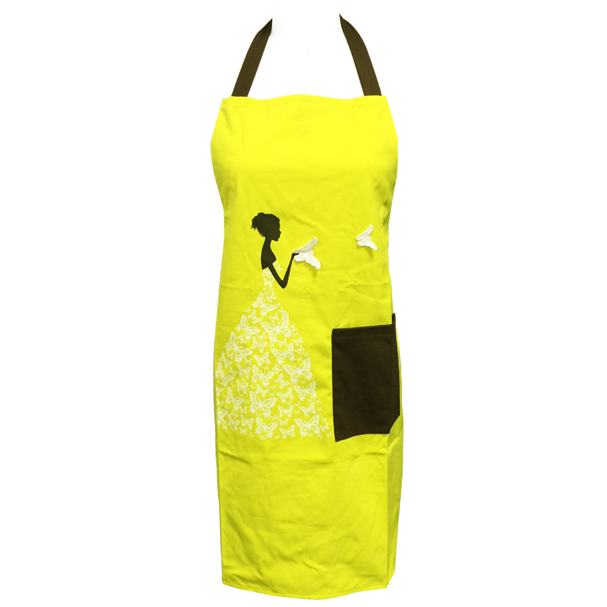 Wrapables Butterfly Girl Adjustable Work Apron