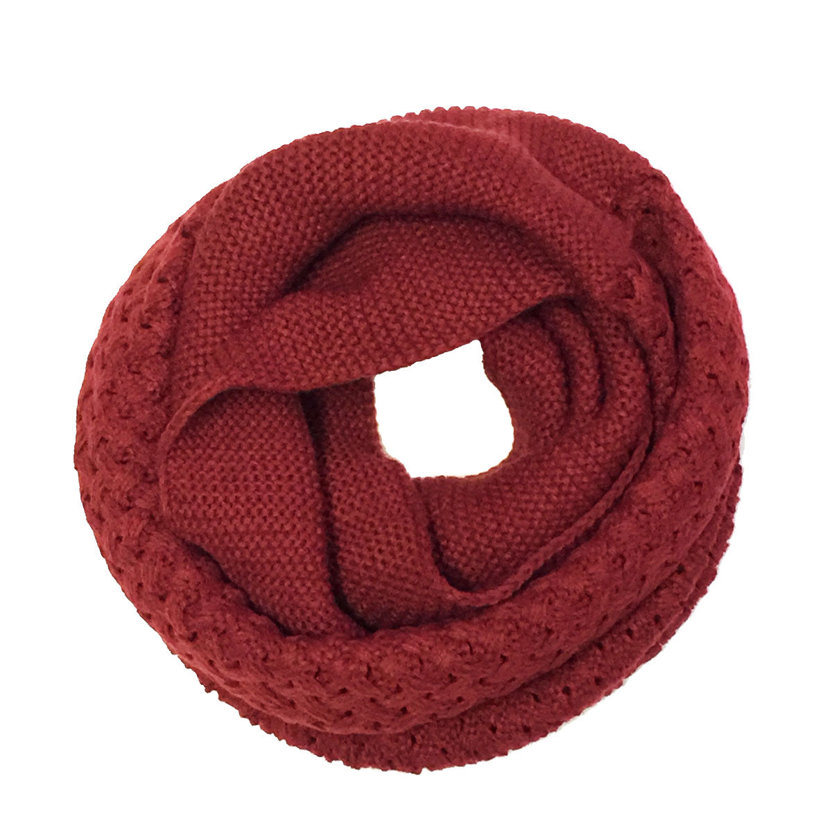 Wrapables Trendy Winter Warm Knit Infinity Scarf
