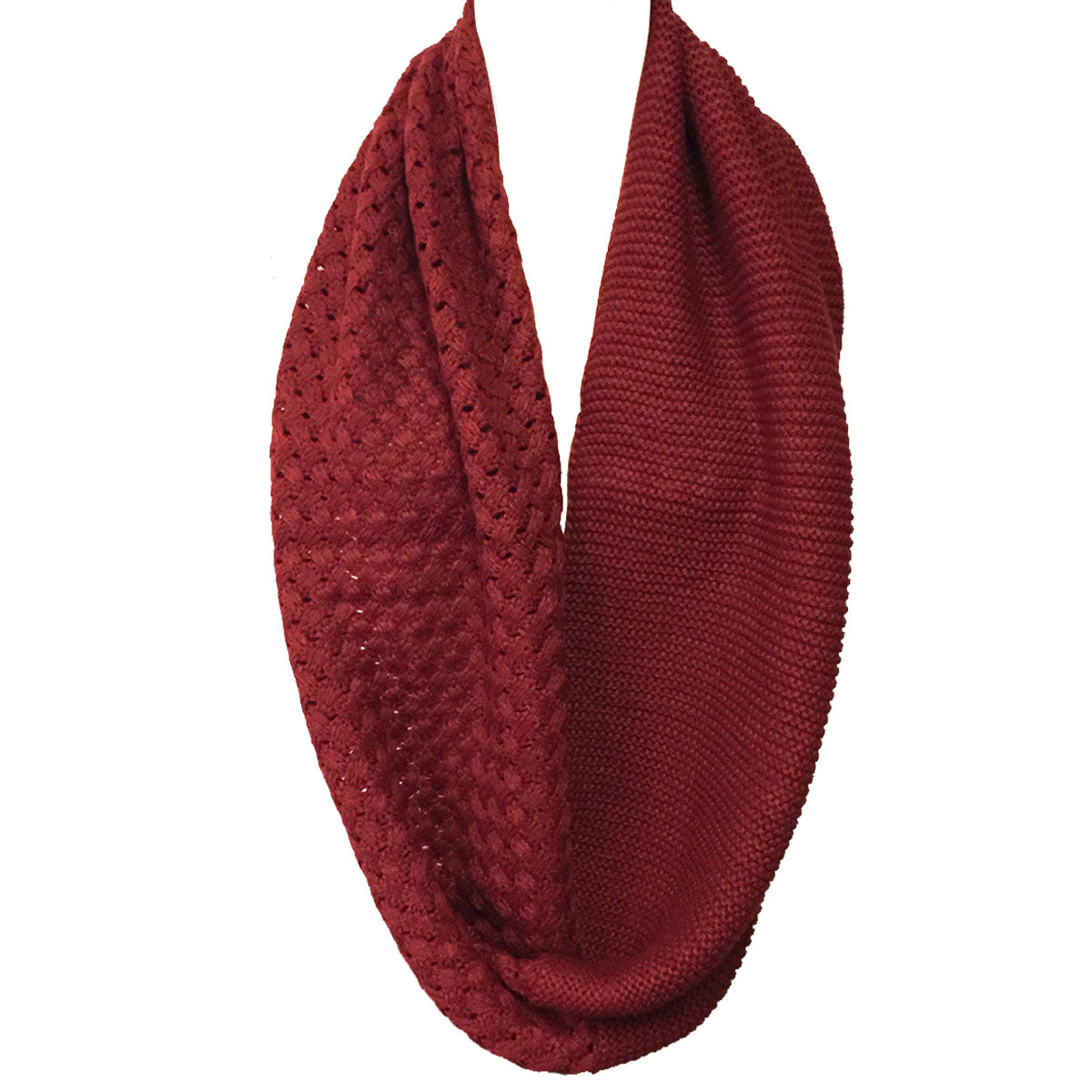 Wrapables Trendy Winter Warm Knit Infinity Scarf