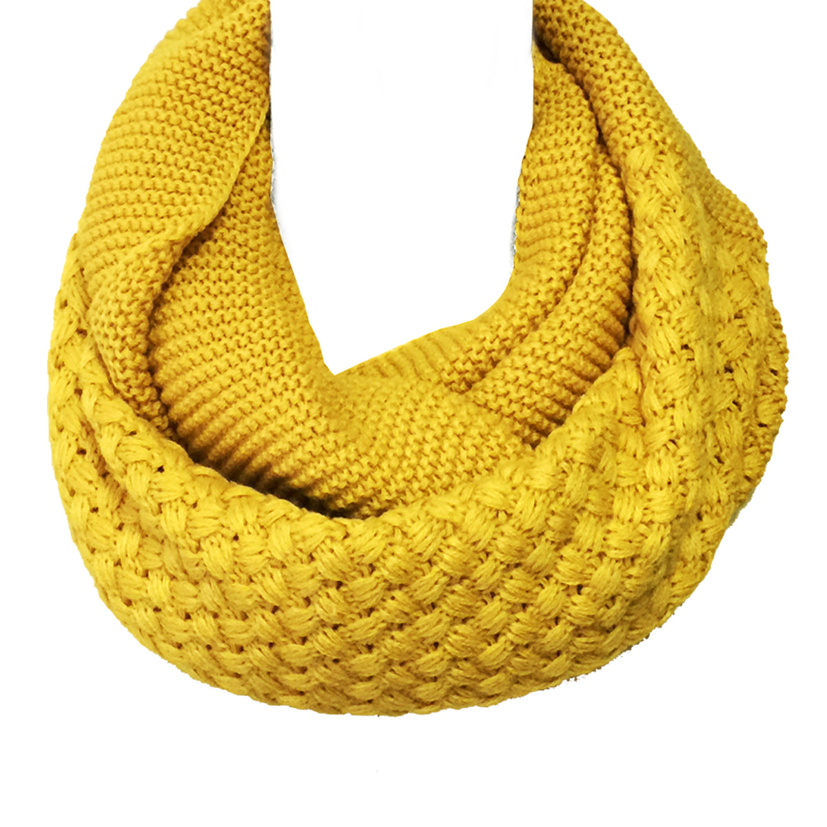 Wrapables Trendy Winter Warm Knit Infinity Scarf