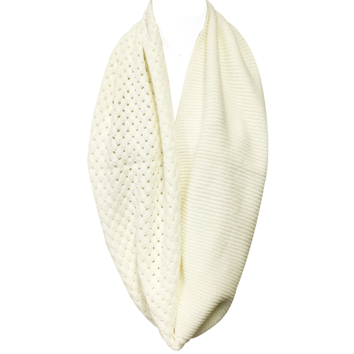 Wrapables Trendy Winter Warm Knit Infinity Scarf