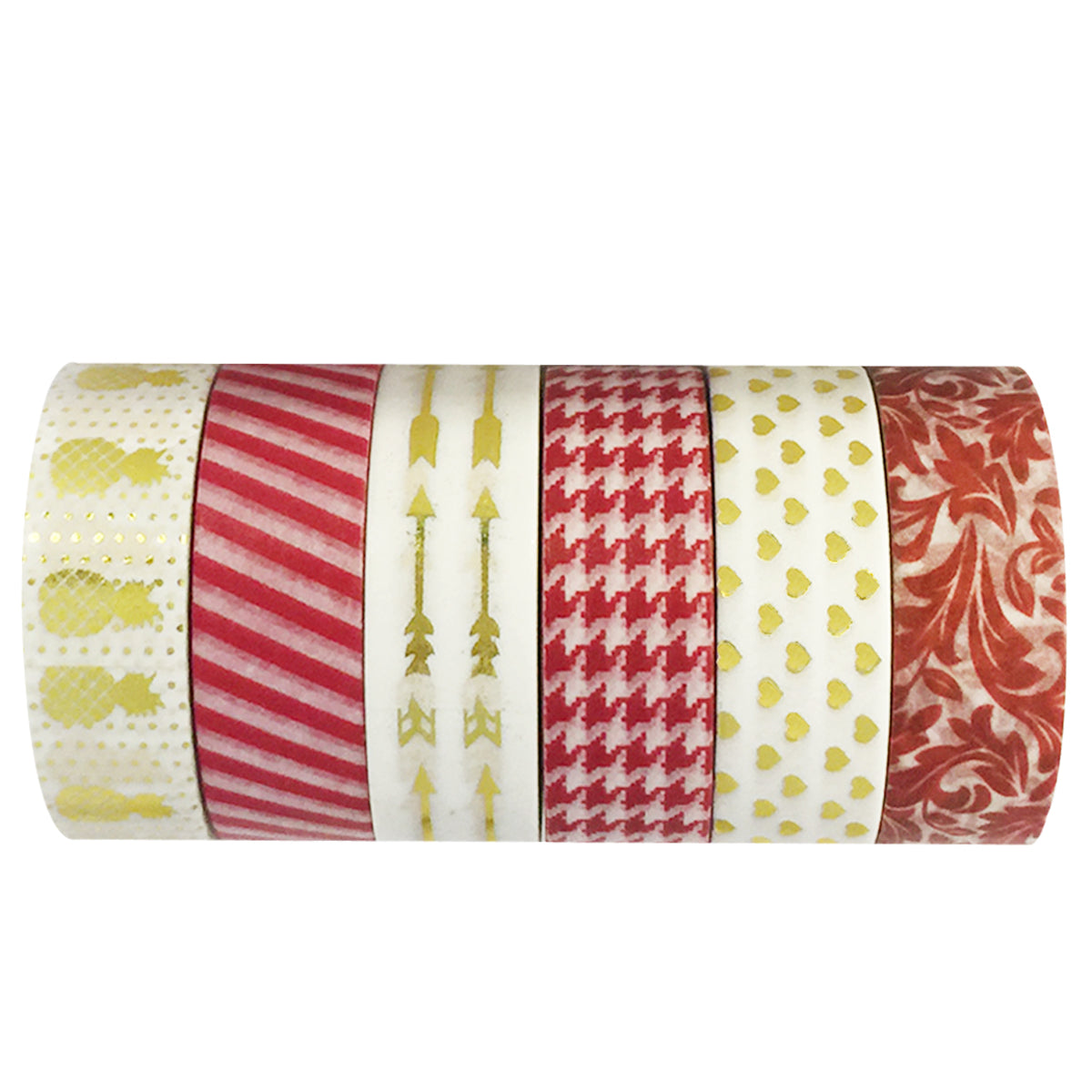 Wrapables Washi Masking Tape Collection, Premium Value Pack