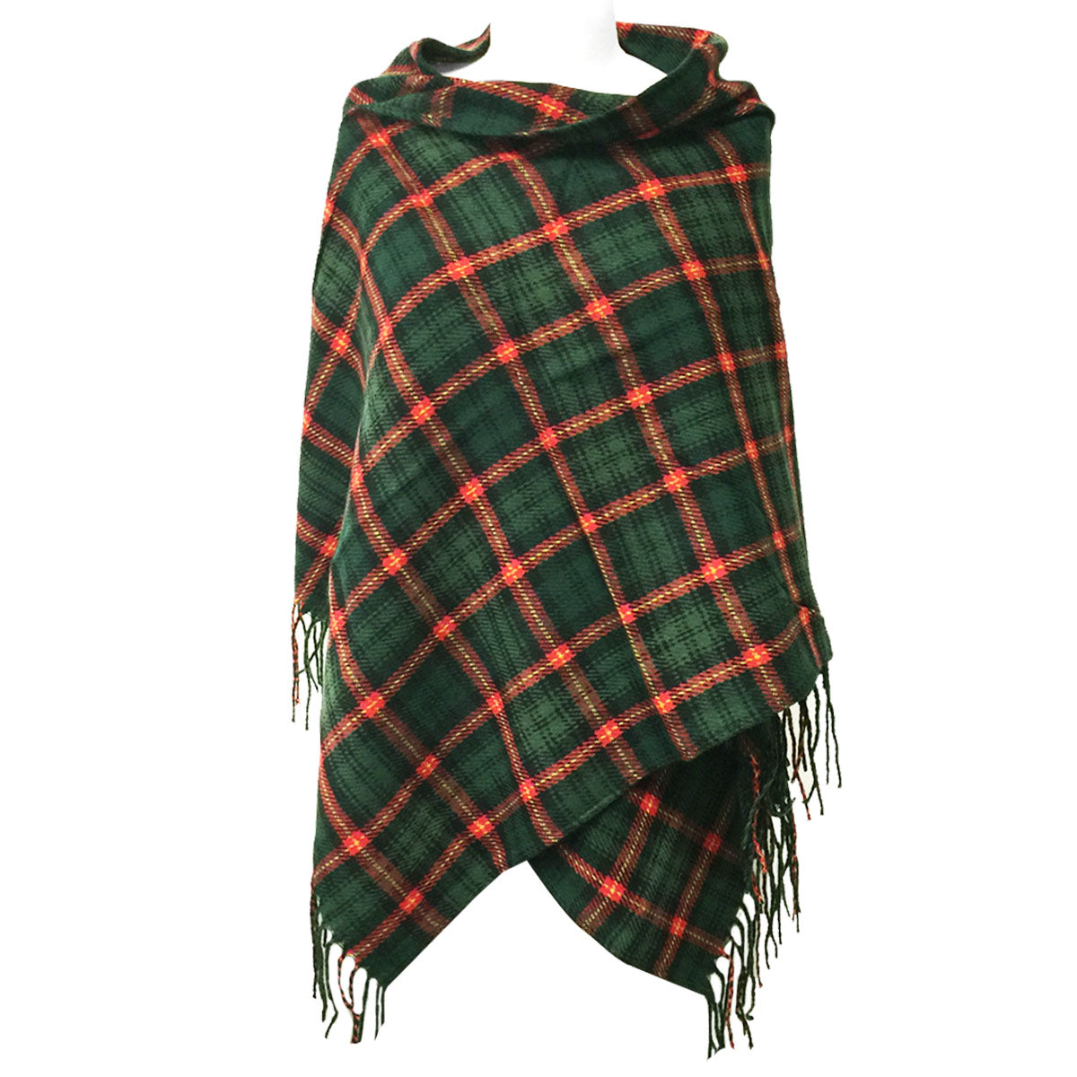 Wrapables Winter Warm Plaid Long Scarf Wrap