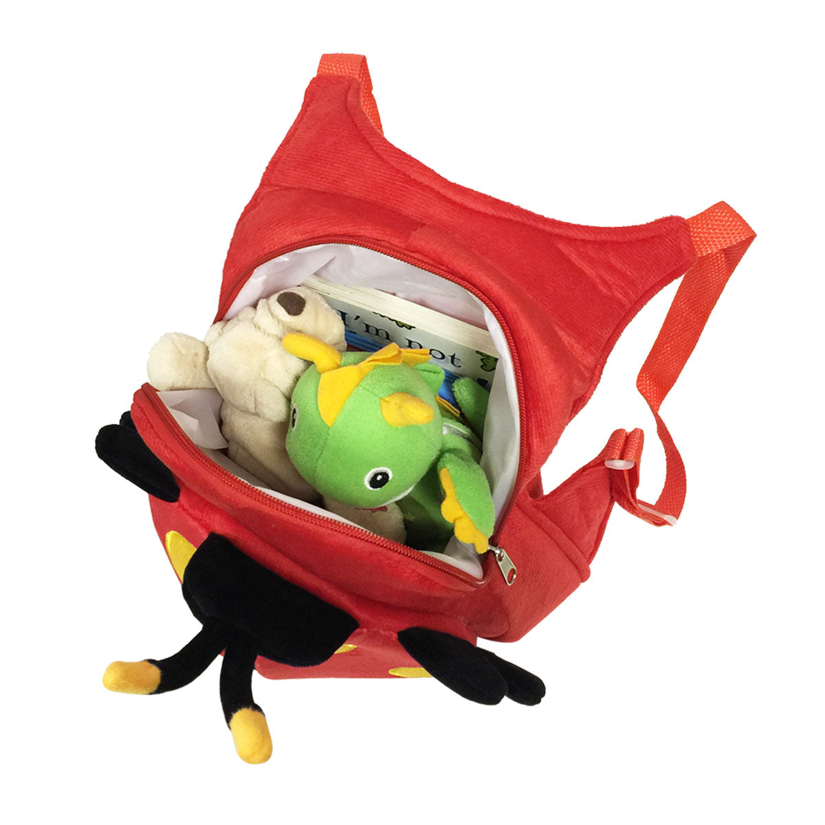Wrapables Plush Friendly Animals Backpack for Toddlers