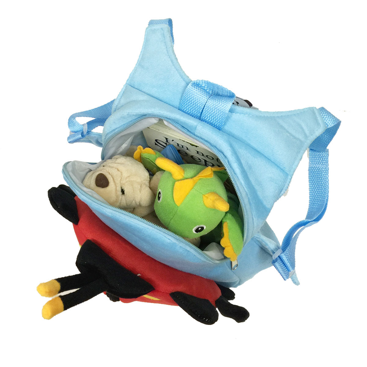 Wrapables Plush Friendly Animals Backpack for Toddlers
