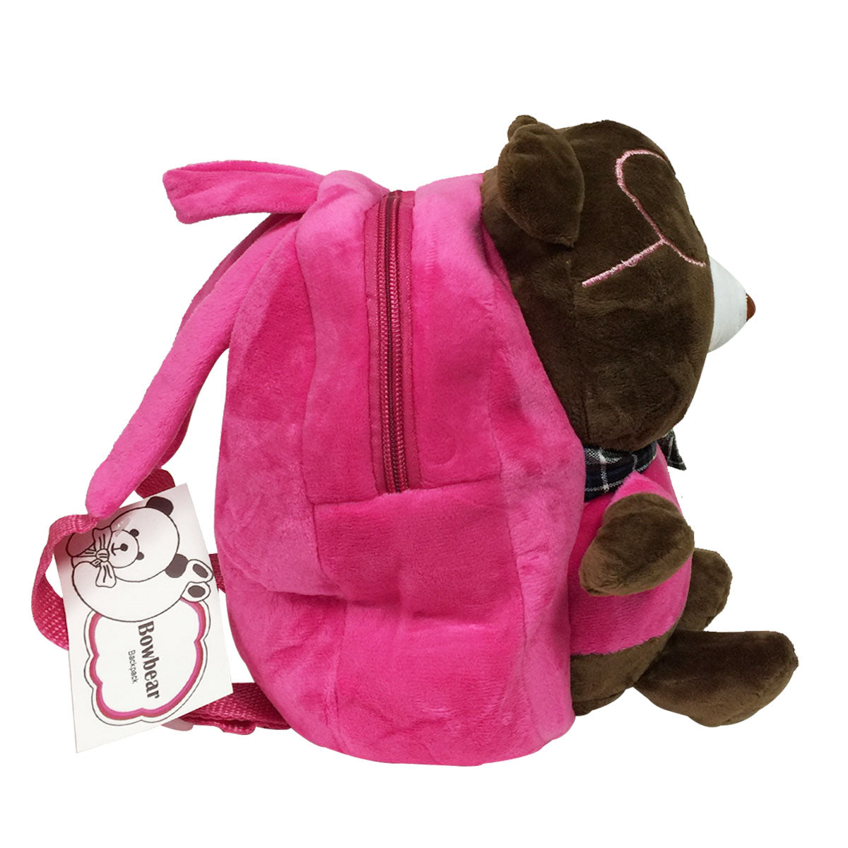 Wrapables Plush Friendly Animals Backpack for Toddlers
