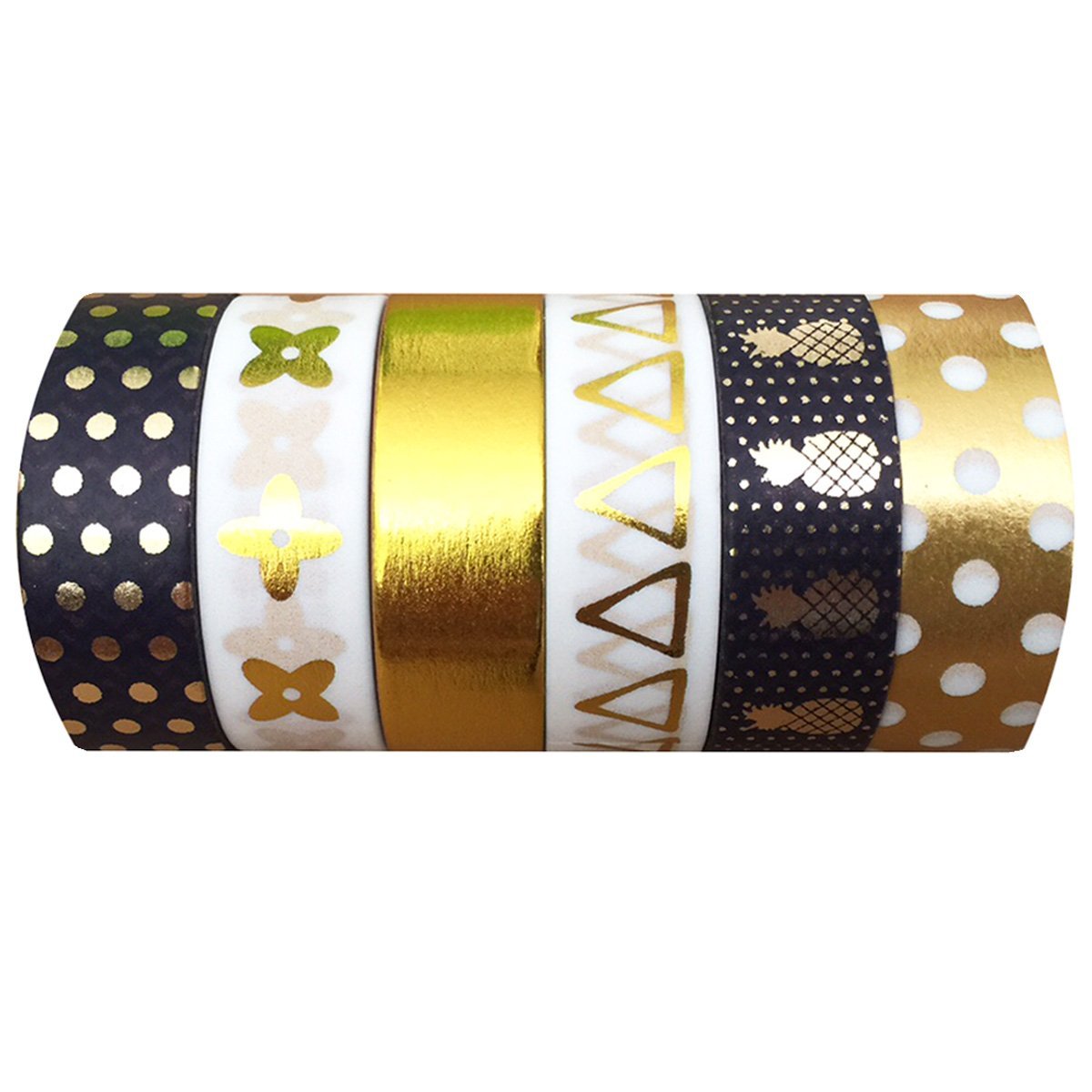 Wrapables Washi Masking Tape Collection, Premium Value Pack