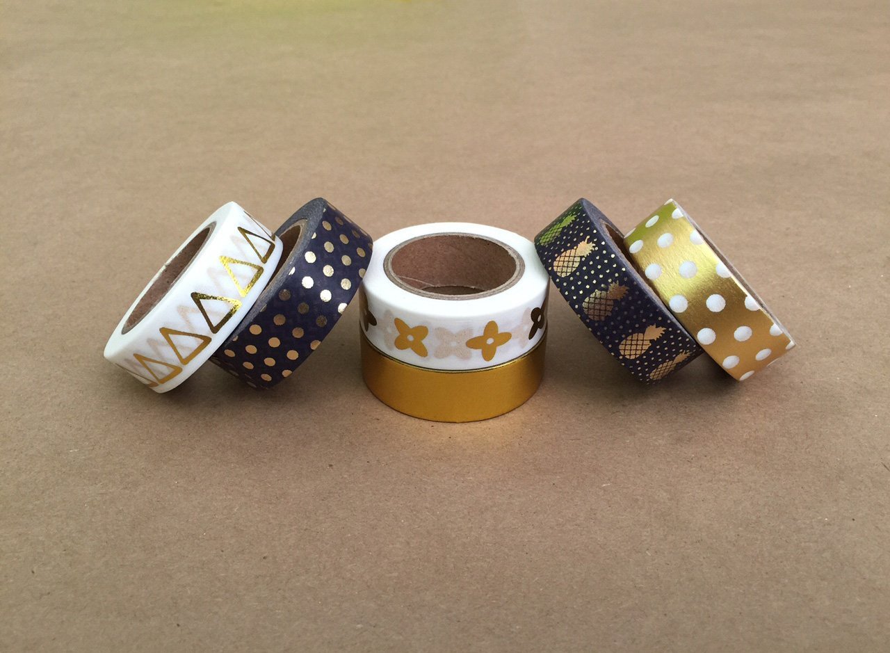 Wrapables Washi Masking Tape Collection, Premium Value Pack