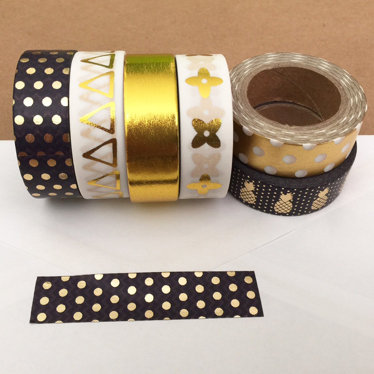 Wrapables Washi Masking Tape Collection, Premium Value Pack