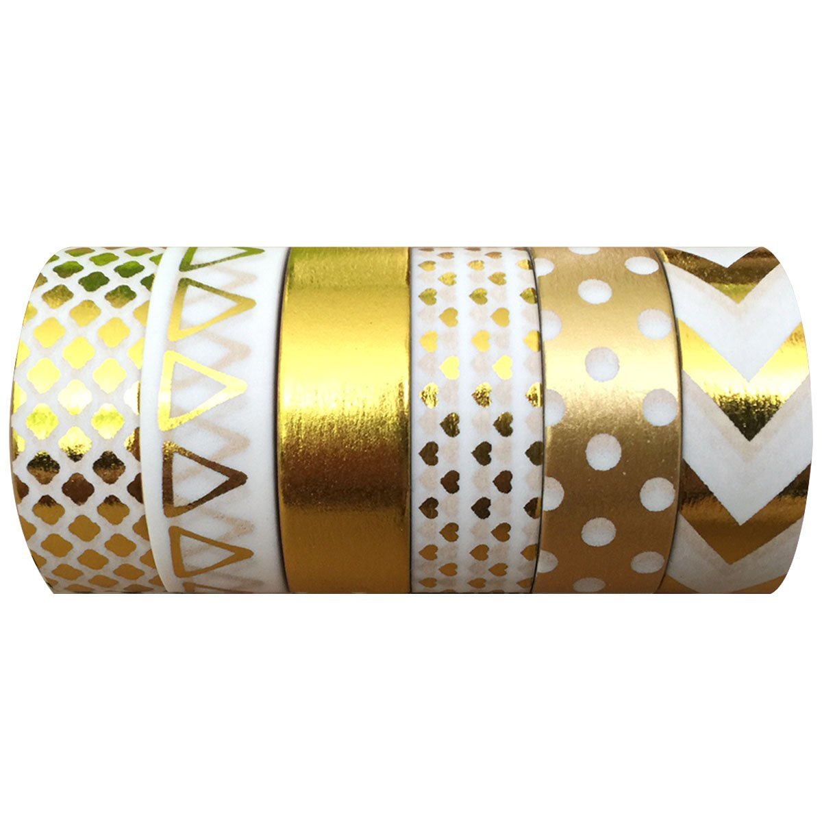 Wrapables Washi Masking Tape Collection, Premium Value Pack