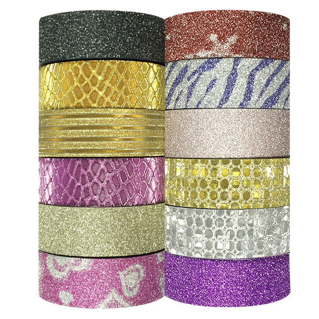 Wrapables  Washi Tapes Decorative Masking Tapes, Set of 12
