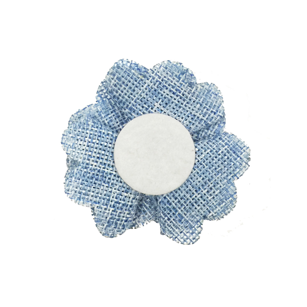 Wrapables Shabby Chic Burlap Rose Flower 2 Inch Diameter (Set of 20)