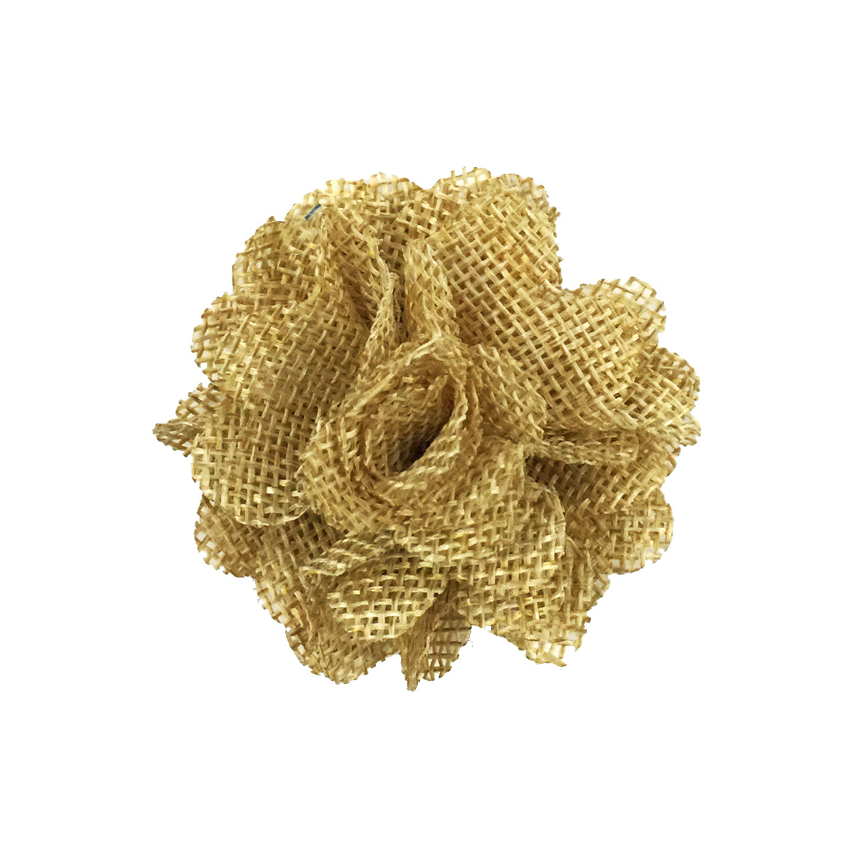 Wrapables Shabby Chic Burlap Rose Flower 2 Inch Diameter (Set of 20)