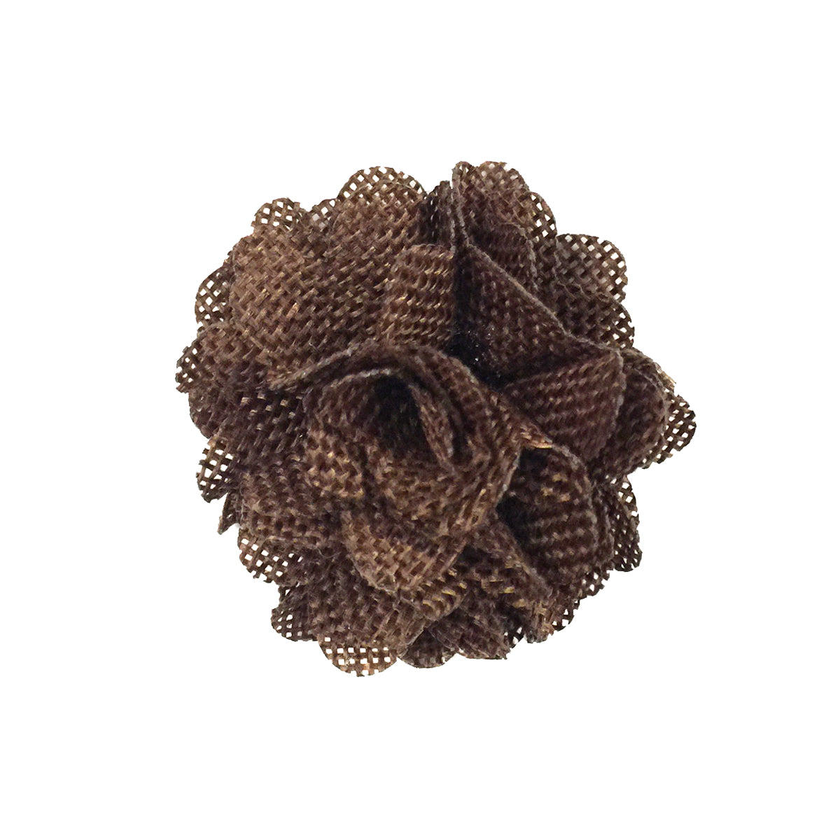 Wrapables Shabby Chic Burlap Rose Flower 2 Inch Diameter (Set of 20)