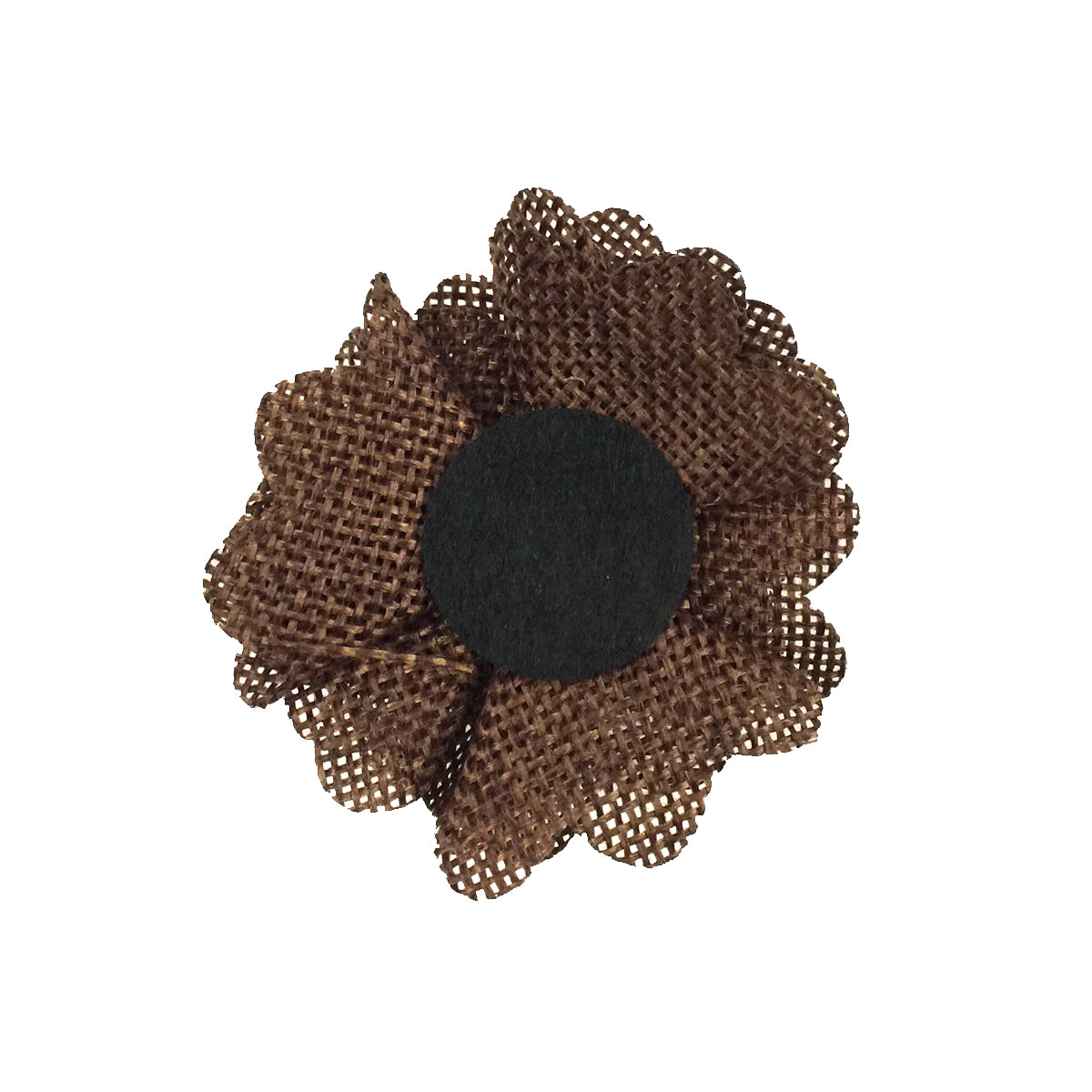 Wrapables Shabby Chic Burlap Rose Flower 2 Inch Diameter (Set of 20)