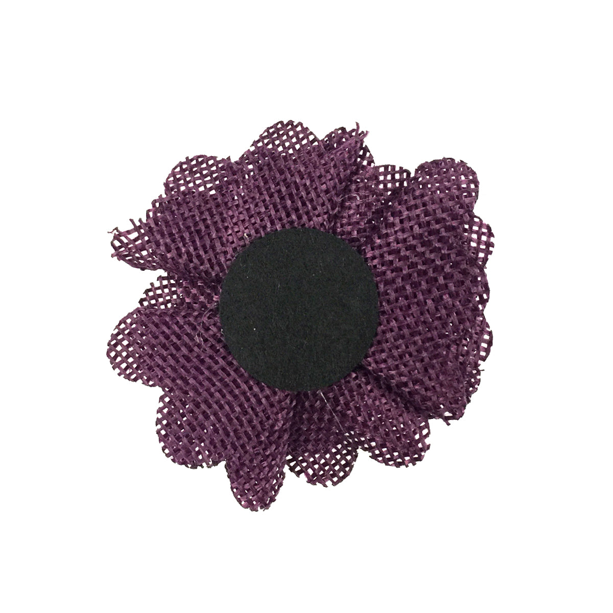 Wrapables Shabby Chic Burlap Rose Flower 2 Inch Diameter (Set of 20)