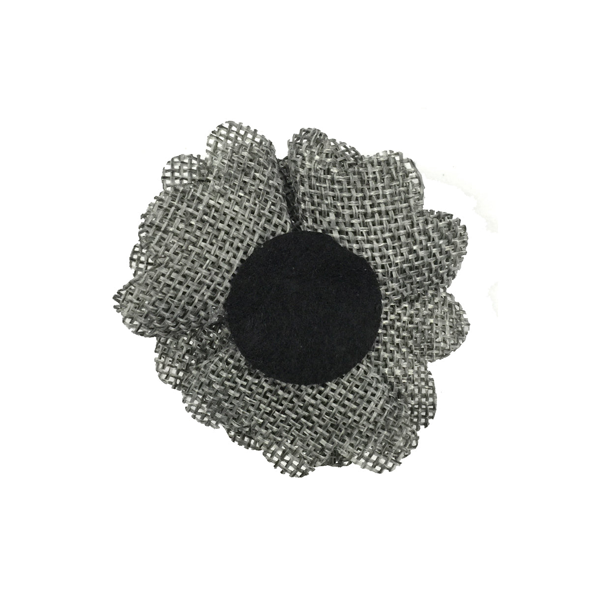 Wrapables Shabby Chic Burlap Rose Flower 2 Inch Diameter (Set of 20)