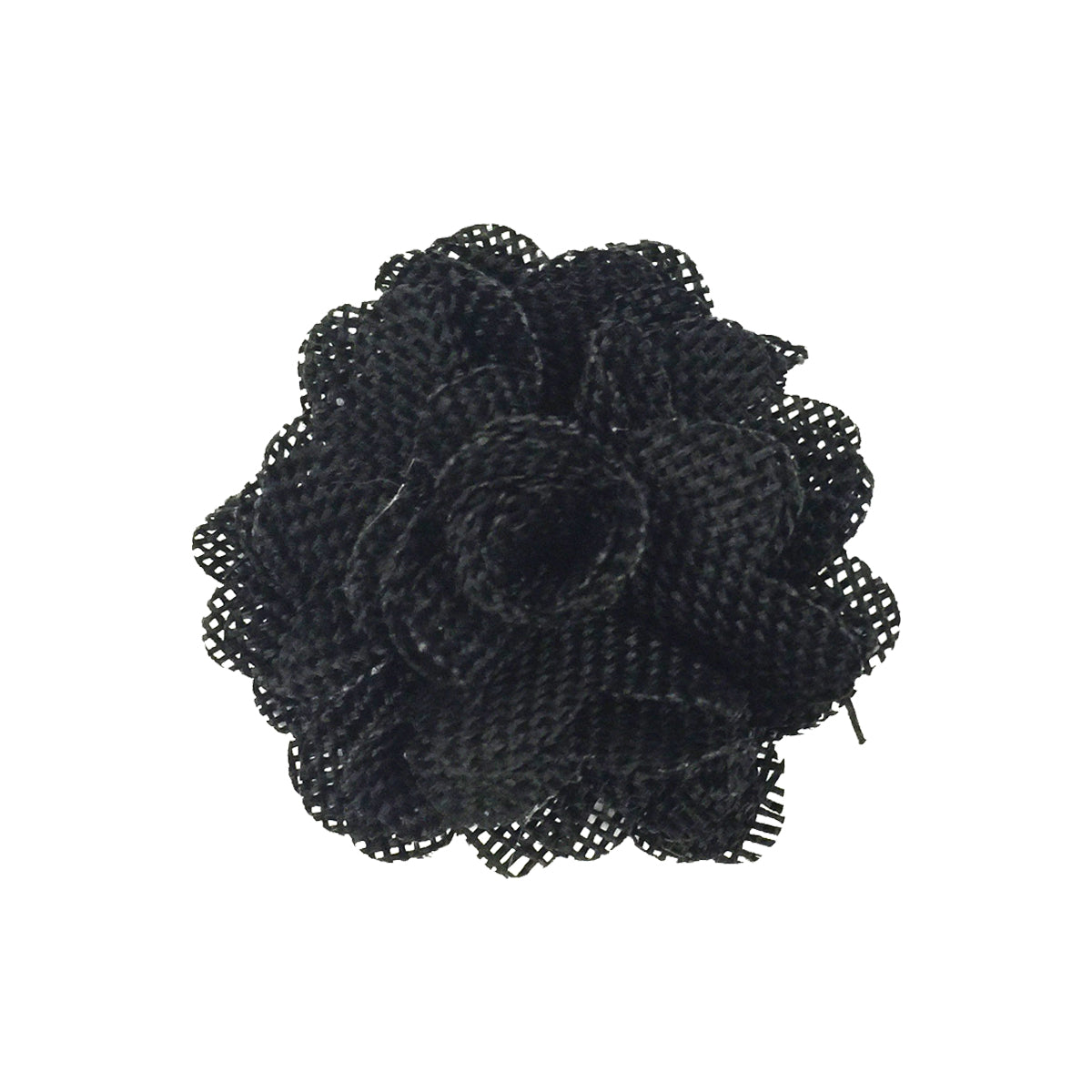 Wrapables Shabby Chic Burlap Rose Flower 2 Inch Diameter (Set of 20)