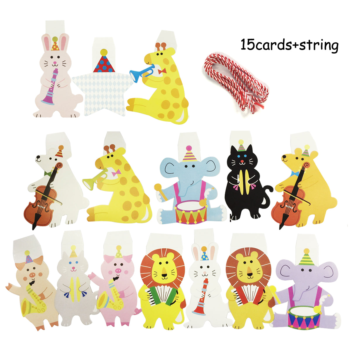 Wrapables Multi-Print Triangle Pennant and Birthday Banners Party Decorations