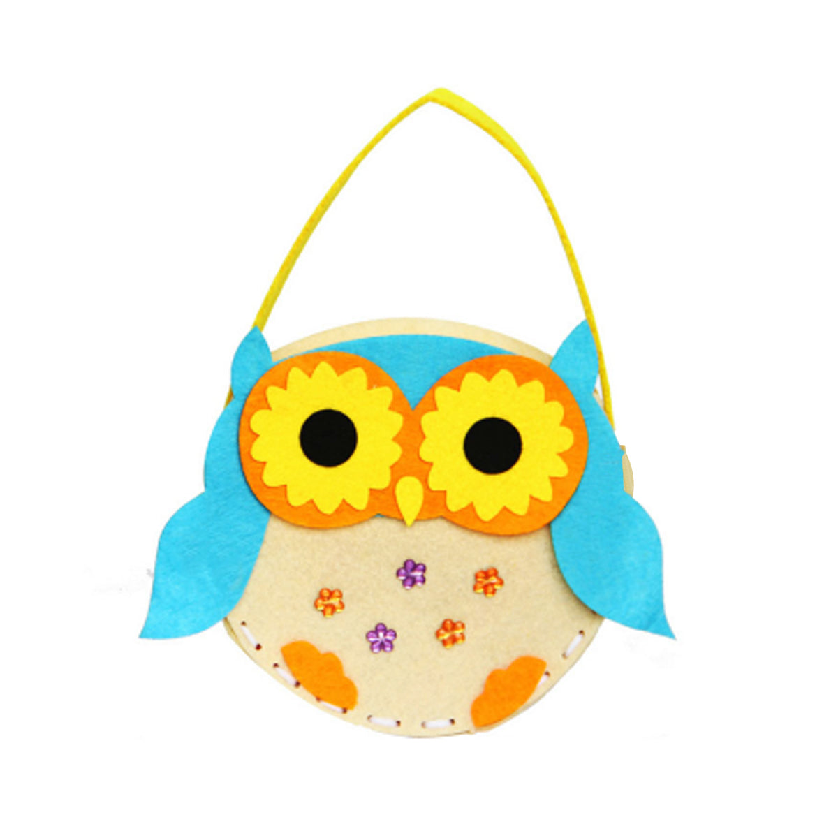 Wrapables DIY Novelty Party Purse (Set of 3), Butterfly, Cupcake, Owl