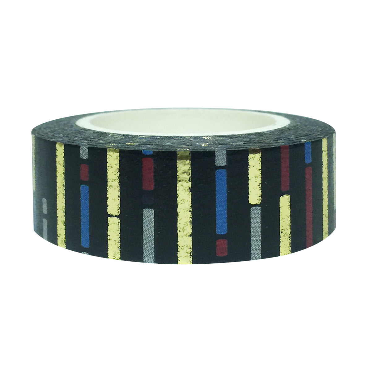 Wrapables Washi Masking Tape, Metallic and Moody Group