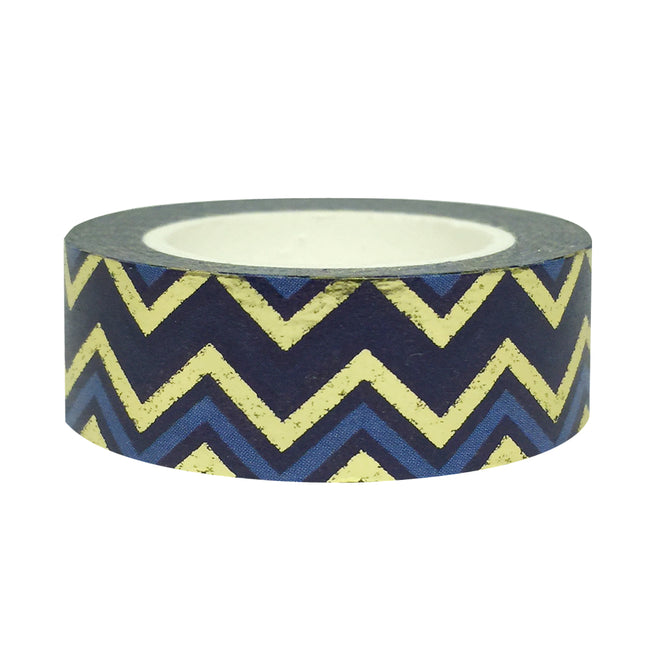 Wrapables Washi Masking Tape, Bold and Metallic Group