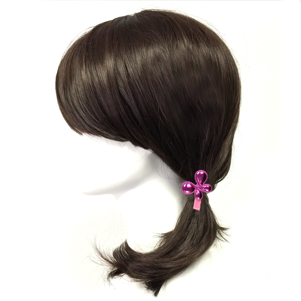 Wrapables Dress up Glitter and Metallic Shine Alligator Hair Clips for Baby Toddler, Set of 9