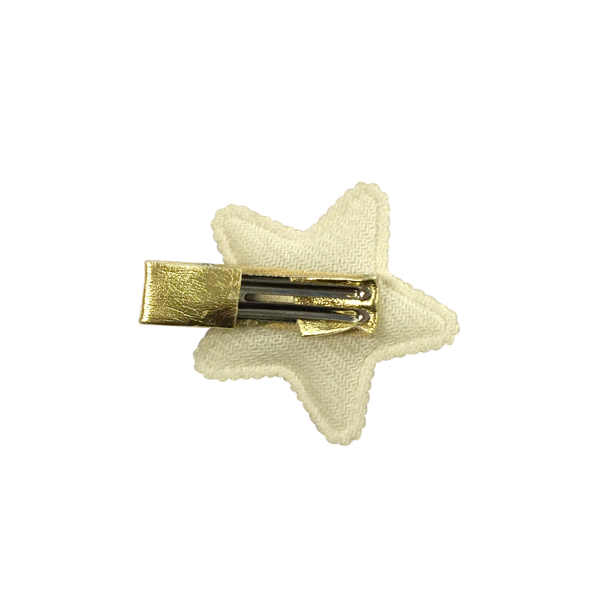 Wrapables Dress Up Princess Star Metallic Shine Alligator Hair Clips for Baby Toddler, Set of 6, Gold Collection