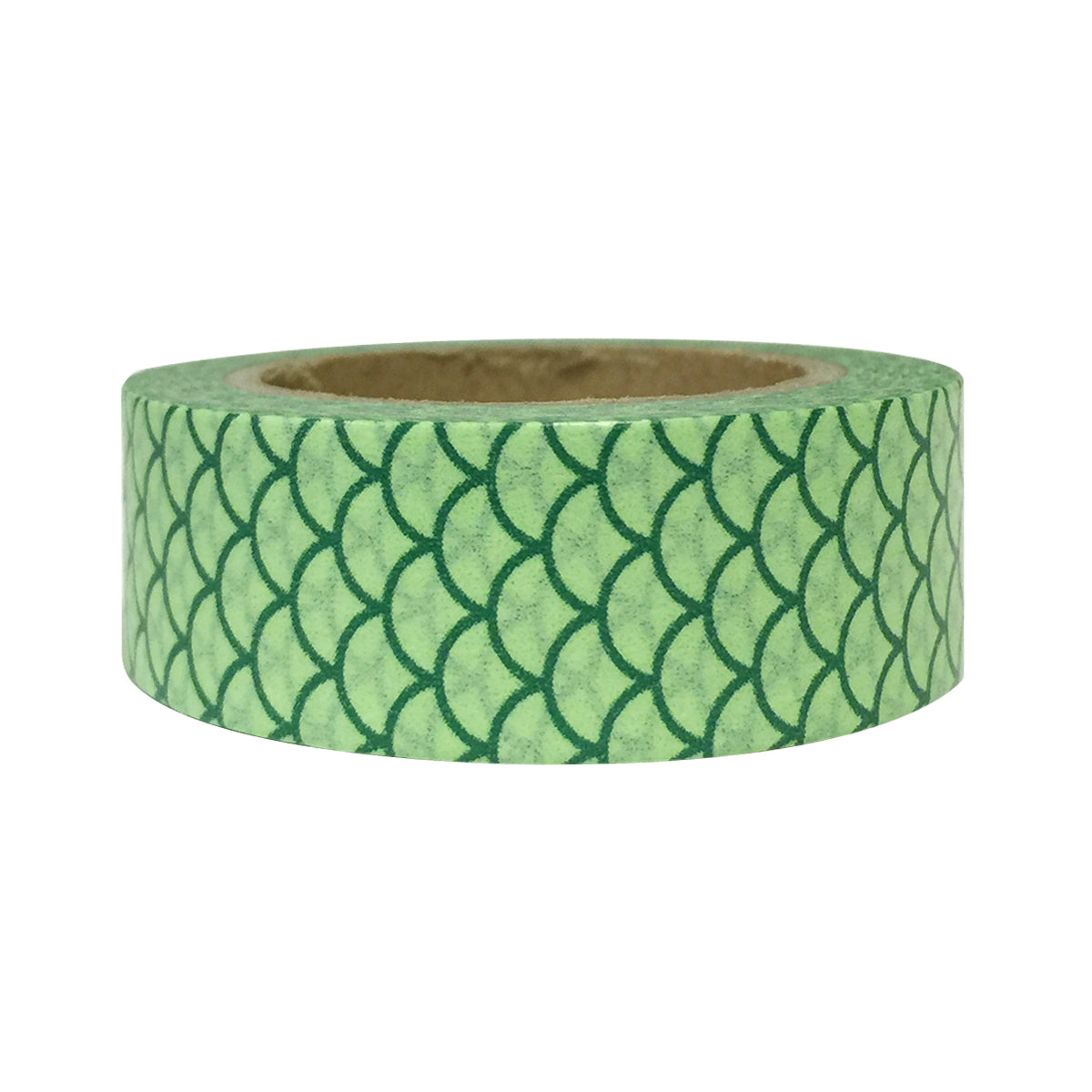 Wrapables Washi Masking Tape, Green and Gold Group