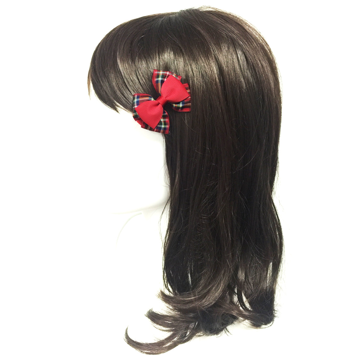 Wrapables Red and Bold Hair Clips (Set of 12)