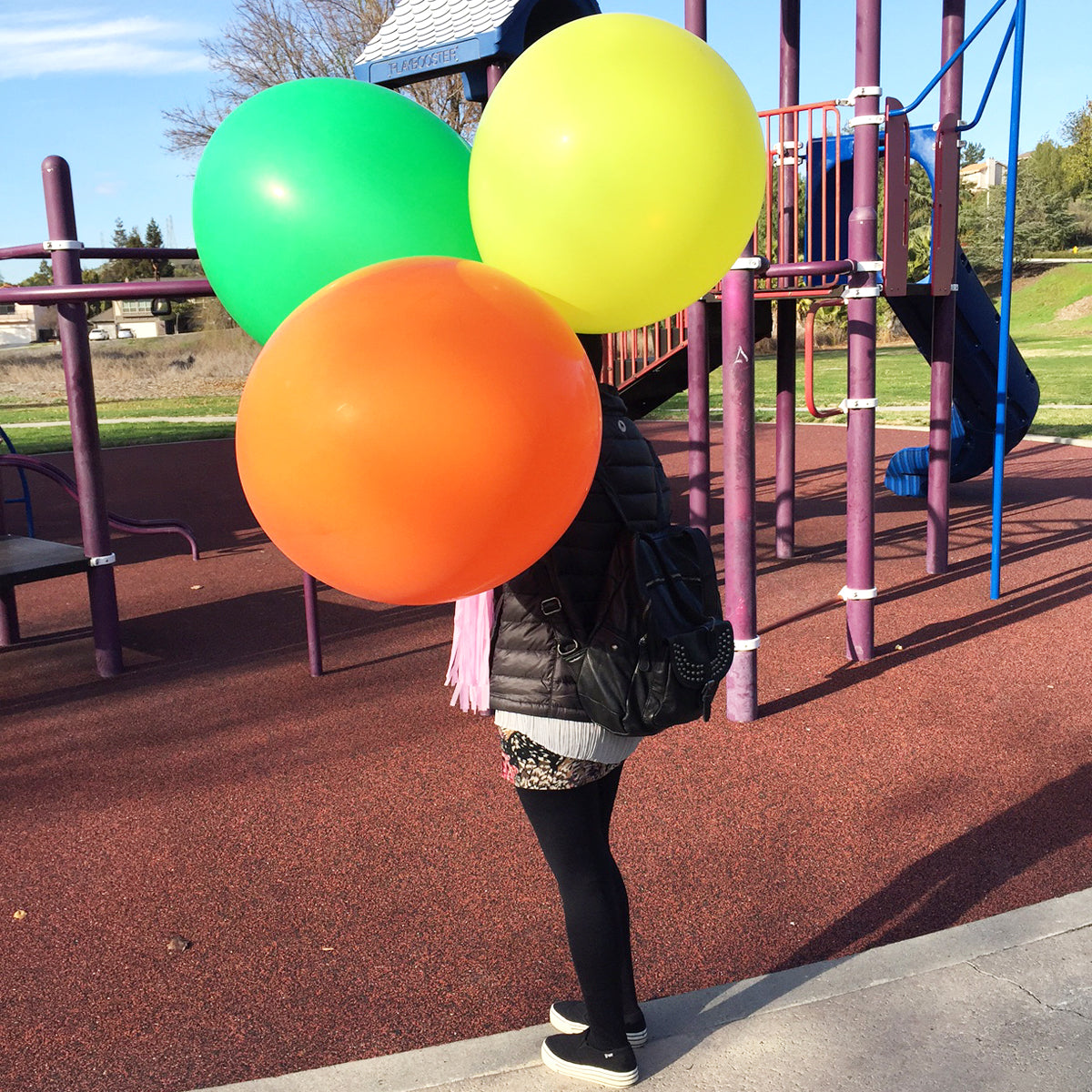 Wrapables Giant 36 Inch Latex Party Balloons (Set of 5)