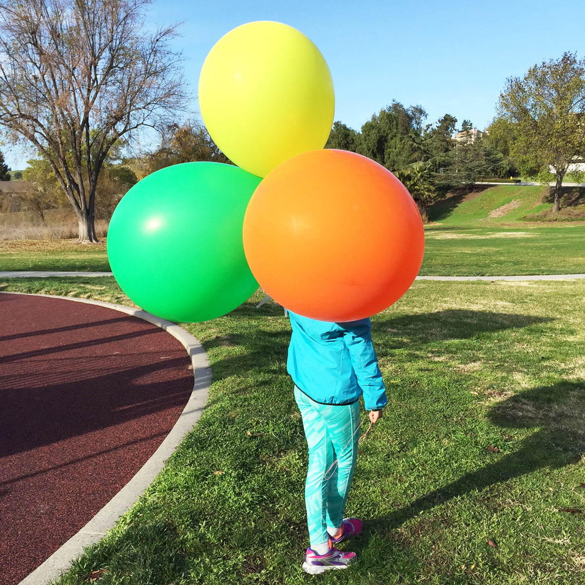 Wrapables Giant 36 Inch Latex Party Balloons (Set of 5)