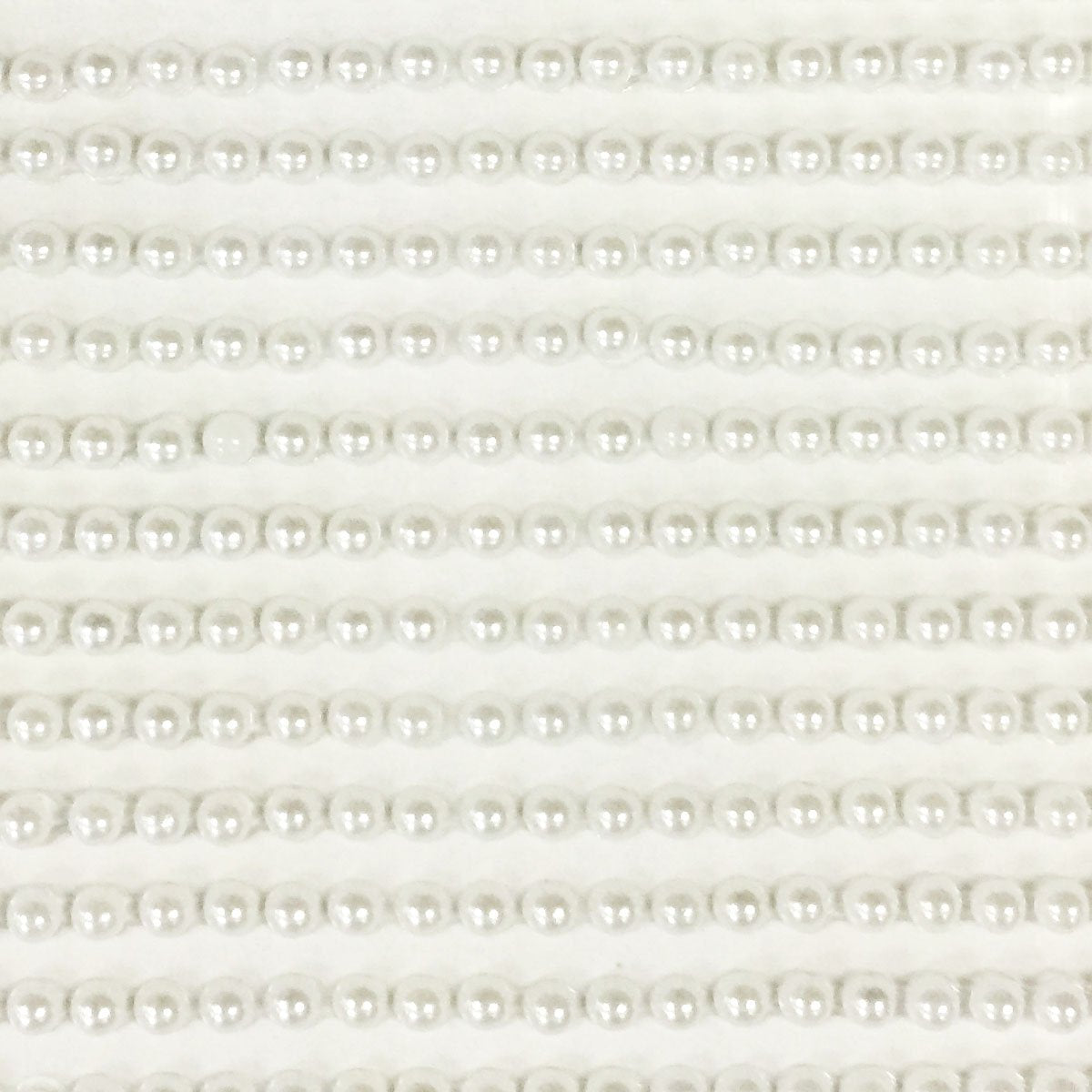 Wrapables 3mm Acrylic Pearl Adhesive Rhinestone Stickers, 750pcs