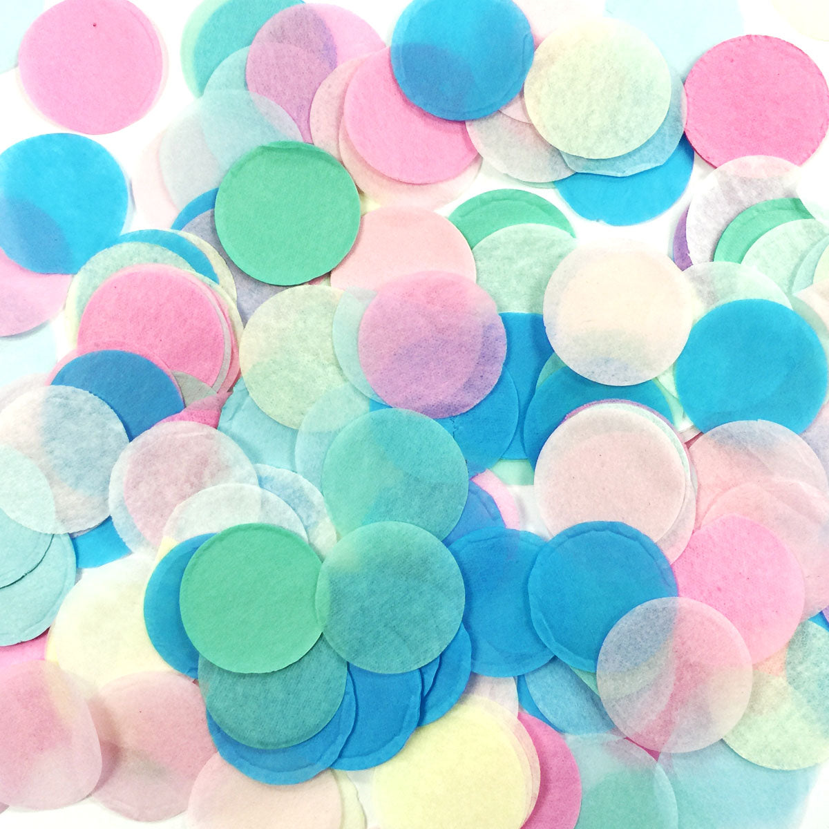 Wrapables 1" Round Tissue Confetti Party Decorations
