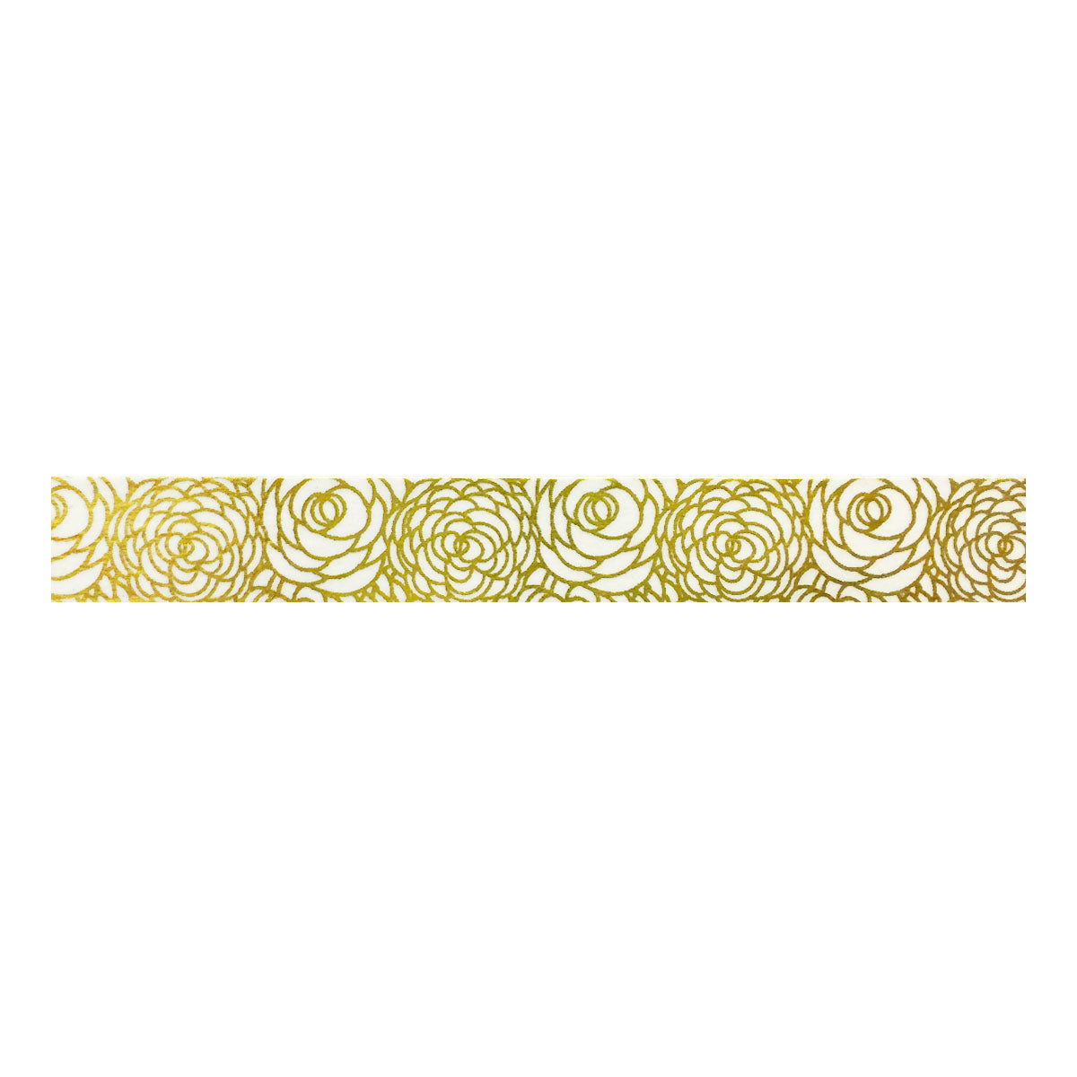 Wrapables Washi Masking Tape, Green and Gold Group