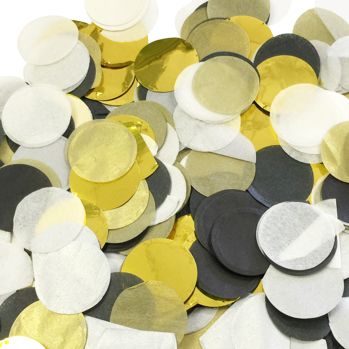 Wrapables Round Tissue Paper Confetti, 1"