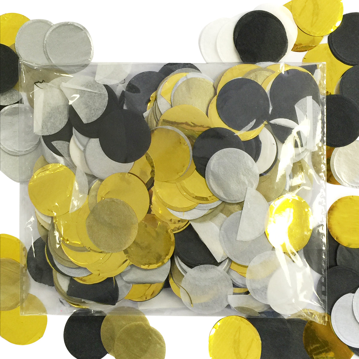 Wrapables Round Tissue Paper Confetti, 1"