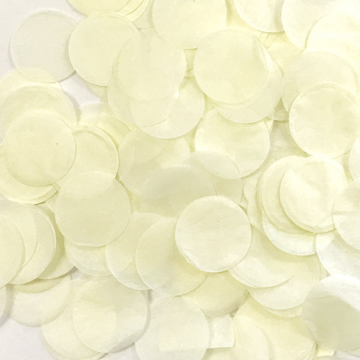 Wrapables Round Tissue Paper Confetti, 1"