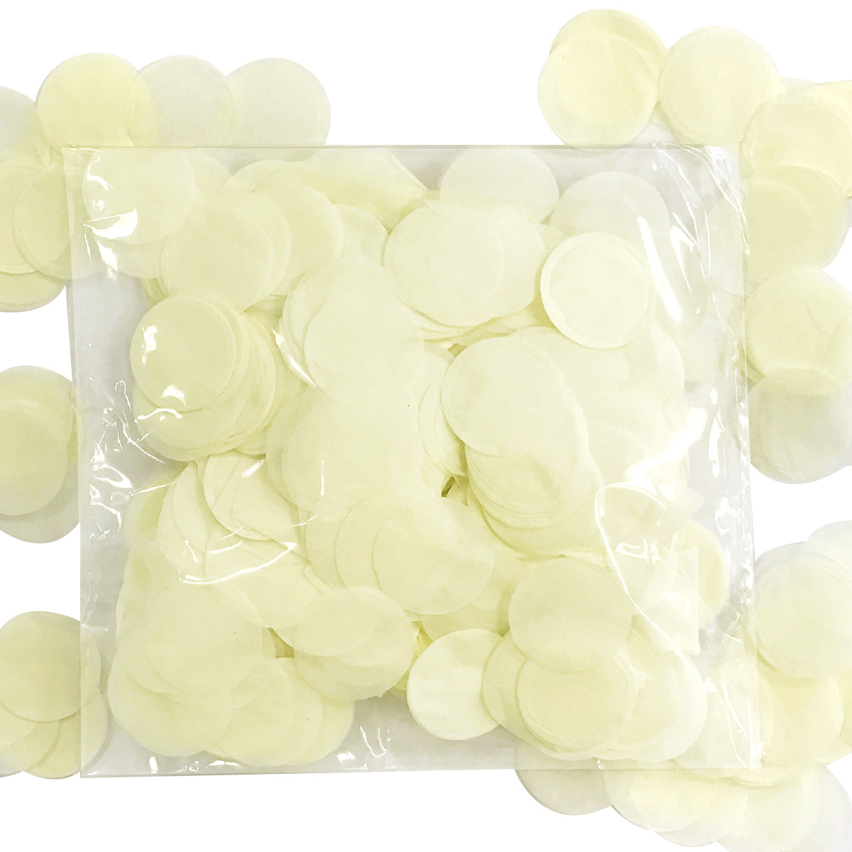 Wrapables Round Tissue Paper Confetti, 1"