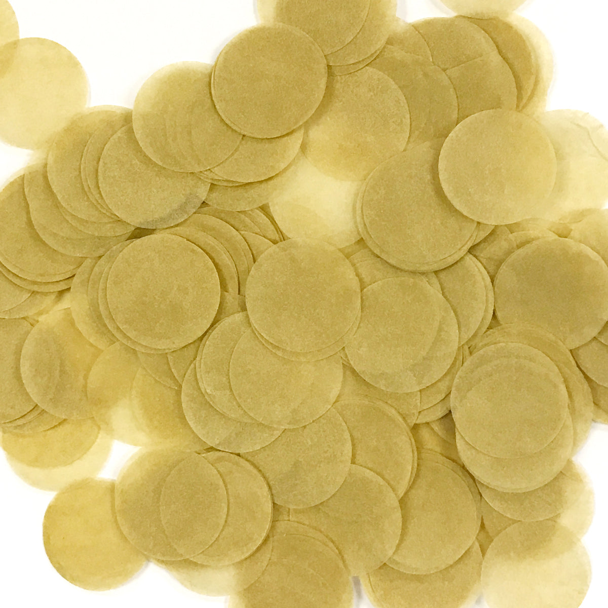 Wrapables Round Tissue Paper Confetti, 1"