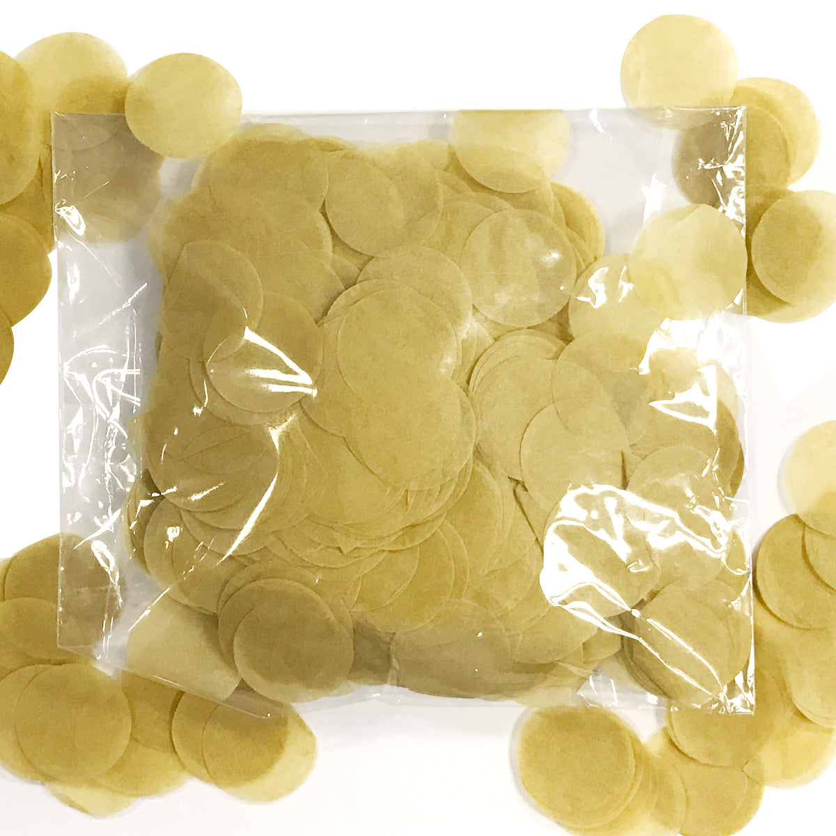 Wrapables Round Tissue Paper Confetti, 1"
