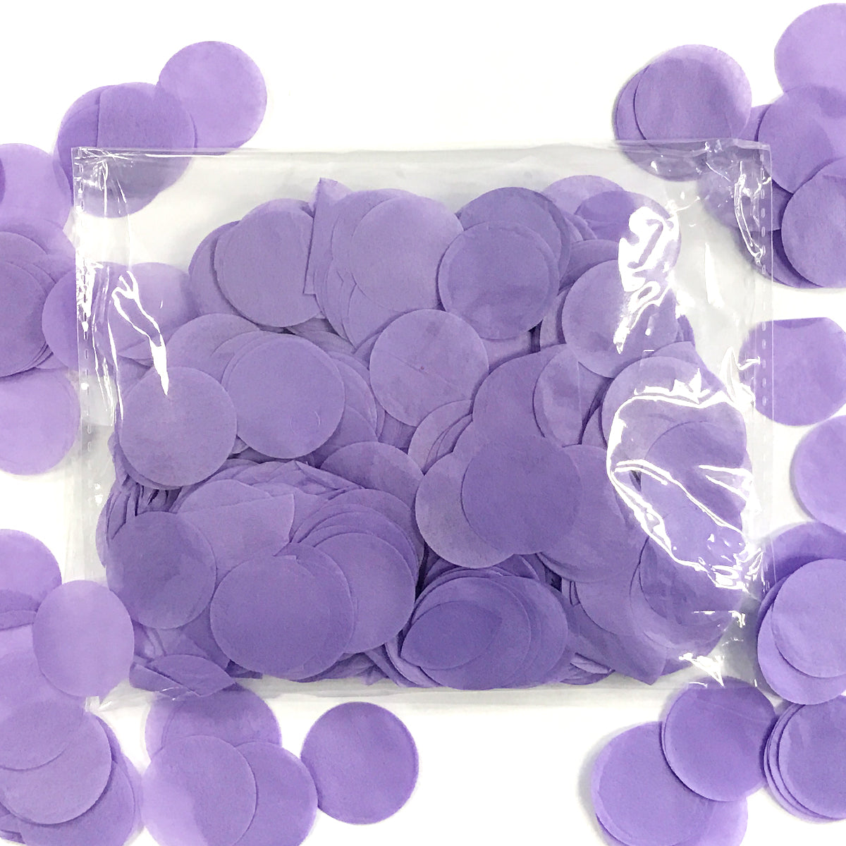 Wrapables Round Tissue Paper Confetti, 1"