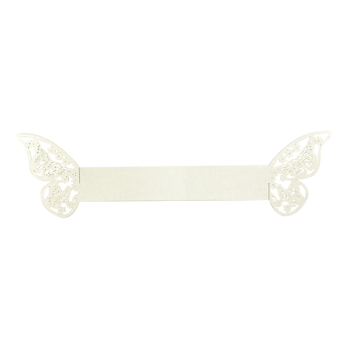 Wrapables Butterflies Wedding Decor Napkin Rings (Set of 50)
