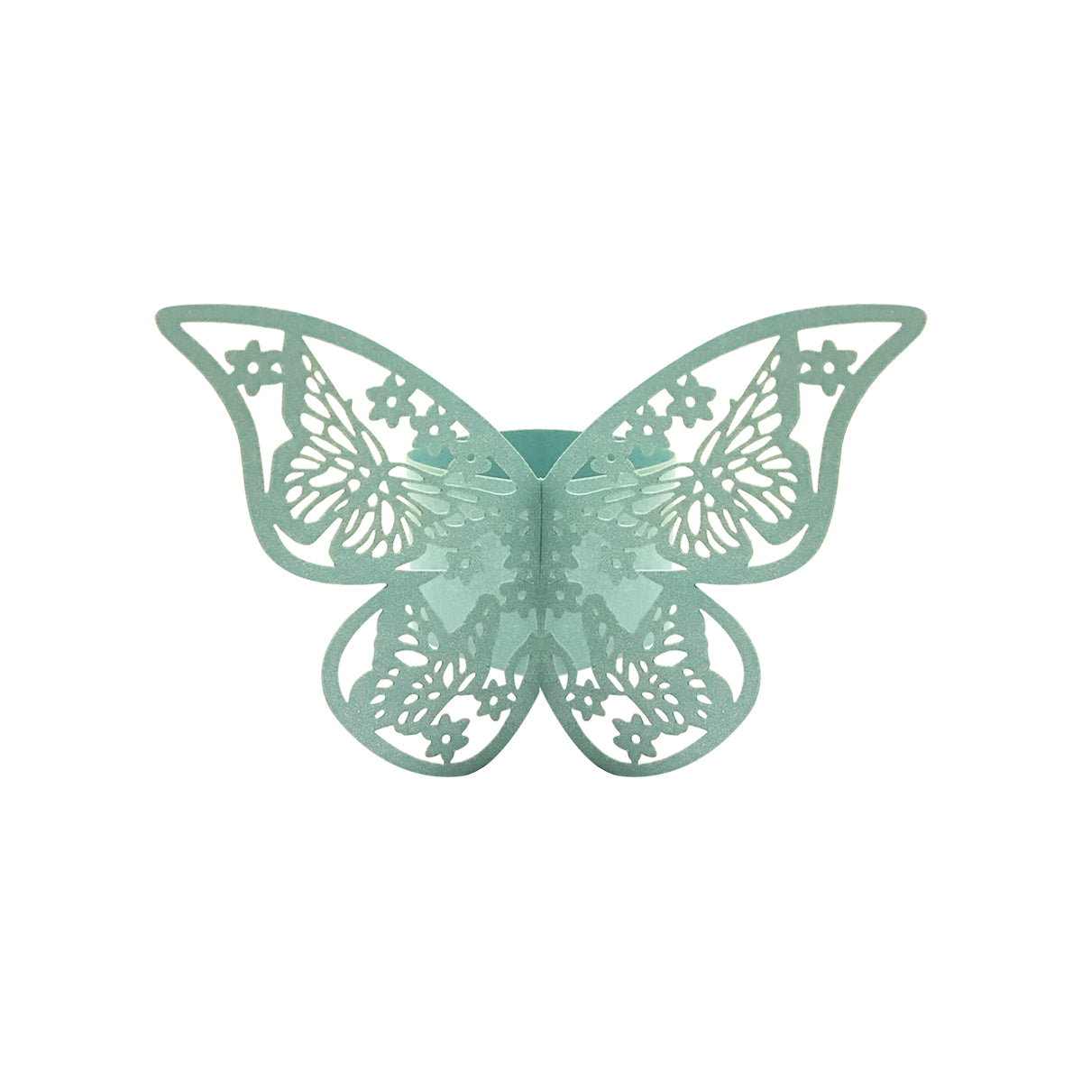 Wrapables Butterflies Wedding Decor Napkin Rings (Set of 50)