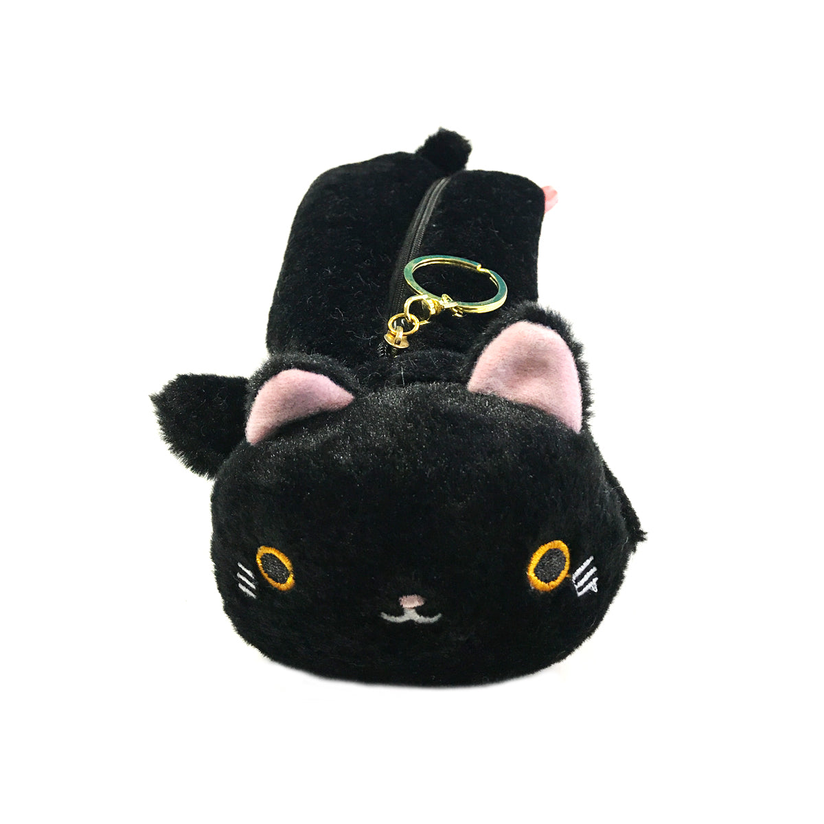 Wrapables Cute Cat Pouch Plush Pencil Case