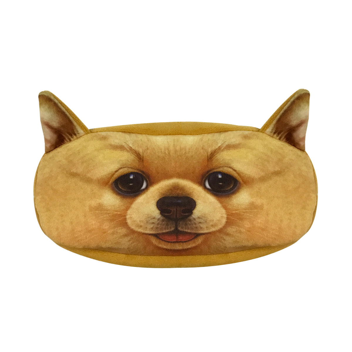 Wrapables Dog Face Zippered Pencil Case (Set of 2)